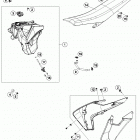 TX 300 CHASSIS Бак,сидение