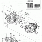 FC 450 ENGINE Картер двигателя