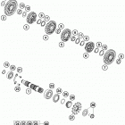 FE 450 ENGINE Transmission i - countershaft