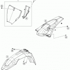 TX 300 CHASSIS Обтекатель , крылья