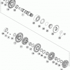 FX 350 ENGINE Трансмиссия 2-контрпривод