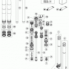 TX 300 CHASSIS Передняя вилка