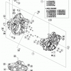 FC 350 ENGINE Картер двигателя