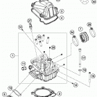 FC 450 ENGINE Головка цилиндров