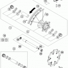 FC 350 CHASSIS Переднее колесо