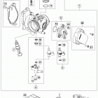 FC 450 ENGINE Корпус Дросселя