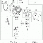 FE 450 ENGINE Корпус Дросселя