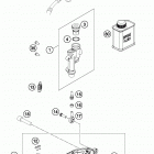 TX 300 CHASSIS Тормозной цилиндр задний