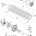 FC 450 ENGINE Сцепление
