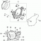 FE 450 ENGINE Кожух сцепления