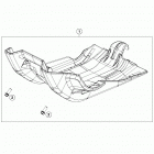 FE 501 CHASSIS Зажита двигателя