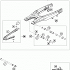 TE 250 CHASSIS Бугель