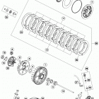 FE 450 ENGINE Сцепление