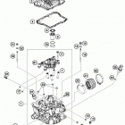 FE 350 ENGINE Головка цилиндров