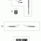 FC 250 CHASSIS Наклейки
