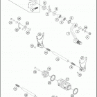 2016 500 XC-W ENGINE Механизм переключения