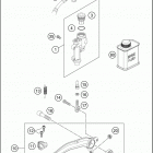 2016 FE 501 CHASSIS Тормозной цилиндр задний