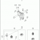 2016 701 ENDURO CHASSIS Панель приборов