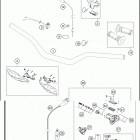 2016 TE 125 CHASSIS Руль