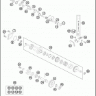 2016 85 SX ENGINE Глушитель