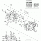 2016 450 SX-F ENGINE Картер двигателя