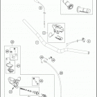 2016 85 SX CHASSIS Руль