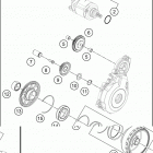 2016 FE 350S ENGINE Электрический стартер