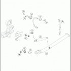 2016 690 ENDURO R CHASSIS Side   /   center st and