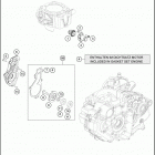 2016 690 ENDURO R ENGINE Водяной насос