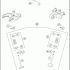 2016 701 SUPERMOTO ENGINE Клапана