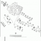 2016 FC 450 ENGINE Масляная система