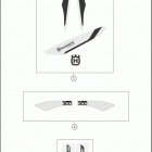 2016 TE 300 CHASSIS Наклейки