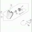 2016 TE 125 CHASSIS Фара