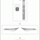 2016 FC 250 CHASSIS Наклейки