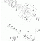 2016 85 SX ENGINE Сцепление