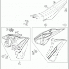 2016 FE 350S CHASSIS Tank, sea t , covers