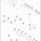 2016 85 SX ENGINE Механизм переключения