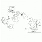 2016 300 XC-W ENGINE Electric st arter
