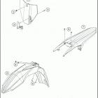 2017 TC 85 19_16 CHASSIS Обтекатель, крылья