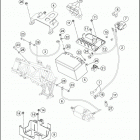 2016 701 ENDURO CHASSIS Аккумулятор