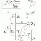 2016 500 EXC CHASSIS Ev aporative canister