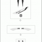 2016 FE 250 CHASSIS Наклейки