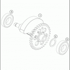 2016 690 ENDURO R ENGINE Балансирный вал