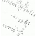 2016 150 SX ENGINE Глушитель