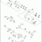 2016 250 SX ENGINE Механизм переключения