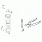 2016 250 SX CHASSIS Амортизатор