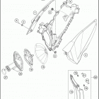 2016 TE 125 CHASSIS Воздушный фильтр