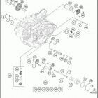 2016 450 XC-W ENGINE Lubrica ting system