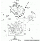 2016 690 ENDURO R ENGINE Головка цилиндров