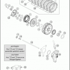 2016 690 ENDURO R ENGINE Сцепление